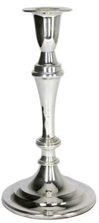 L194 KYNTTILÄNJ. HOPEOITU 21cm